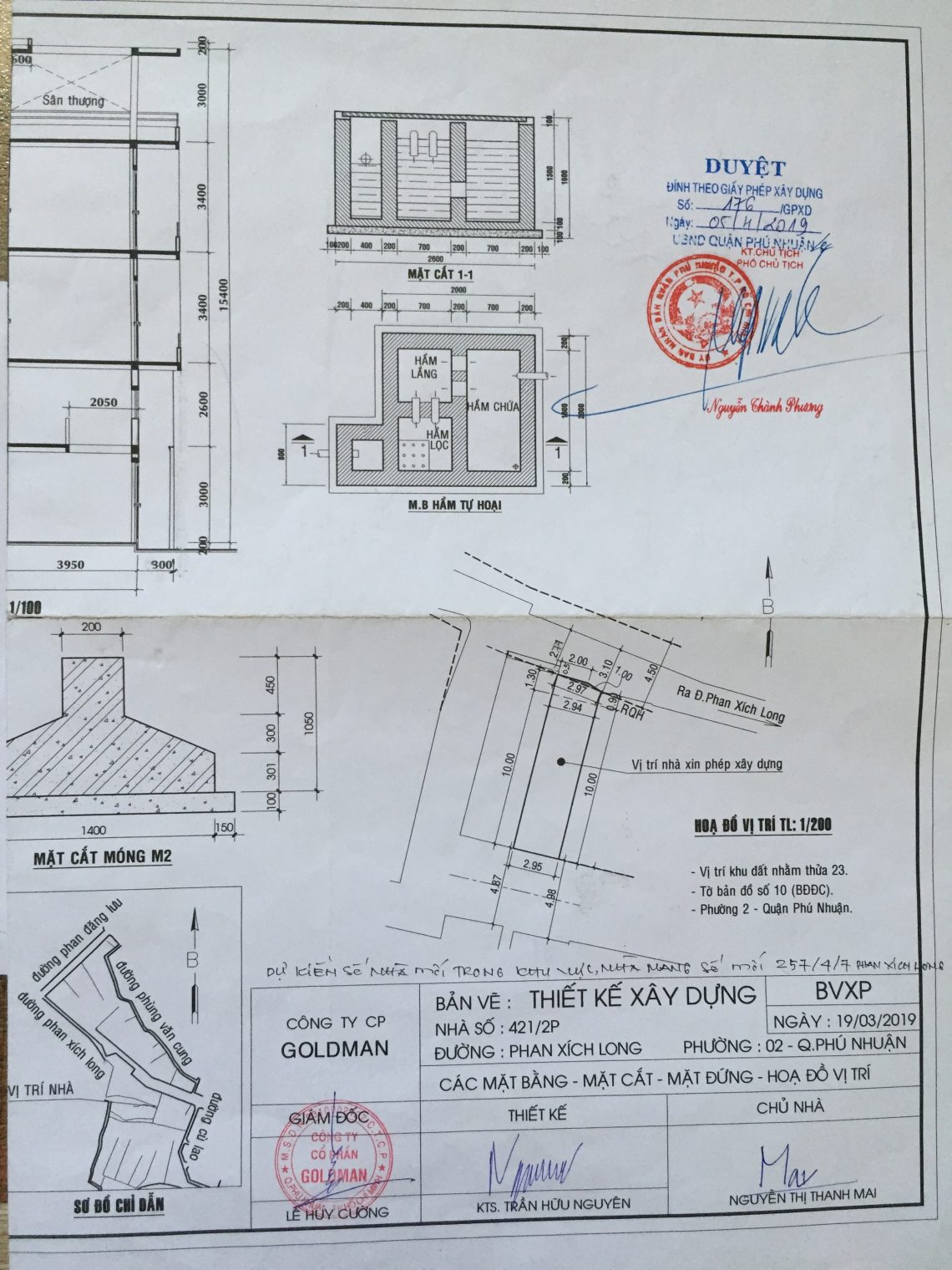 XIN PHÉP XÂY DỰNG PHƯỜNG PHÚ NHUẬN