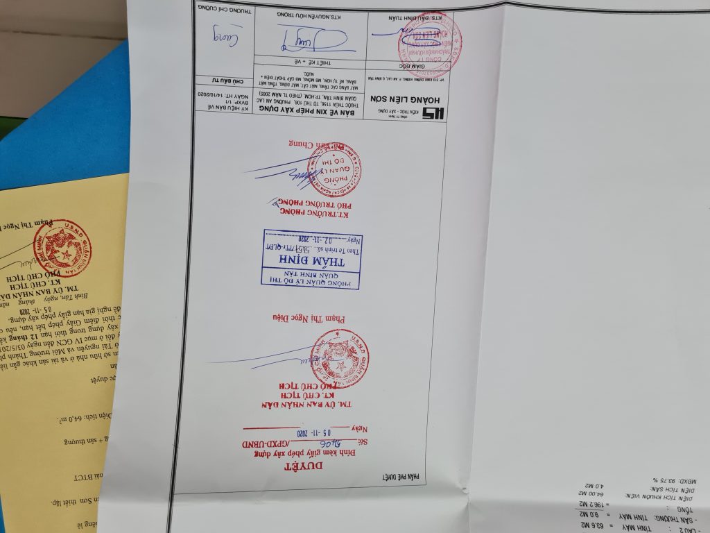 xin phép xây dựng phường Nam Nha Trang