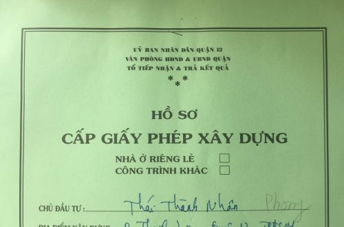 XIN PHÉP XÂY DỰNG Ở NHA TRANG