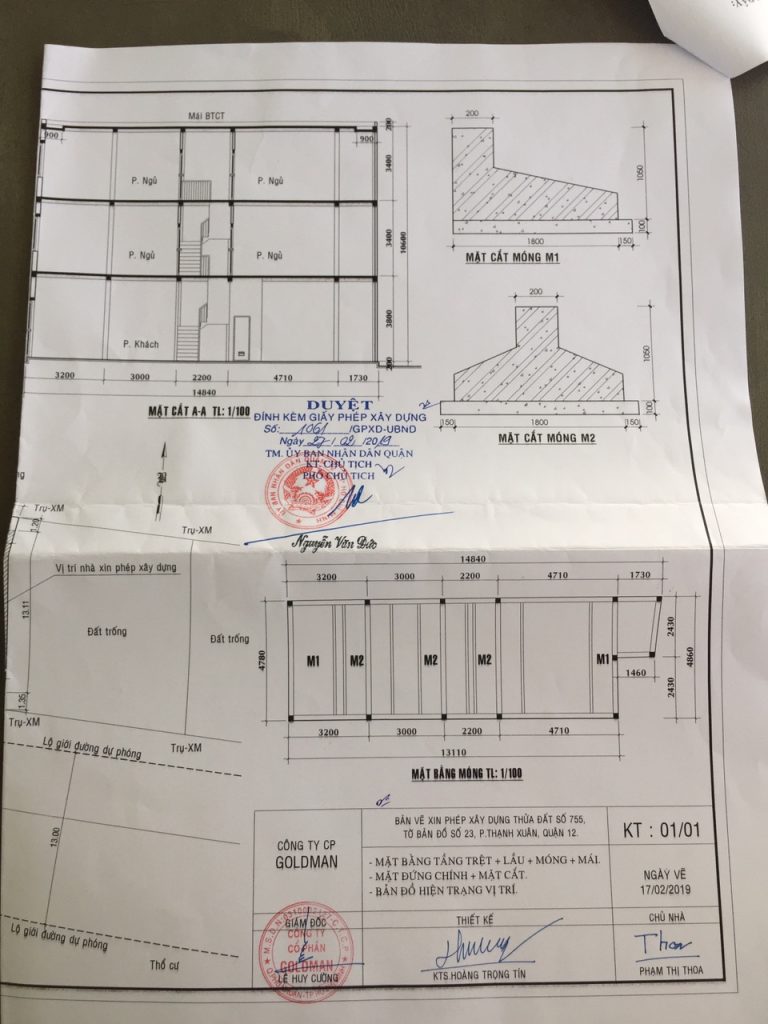 Xin Giấy Phép Xây Dựng Phường An Phú Đông