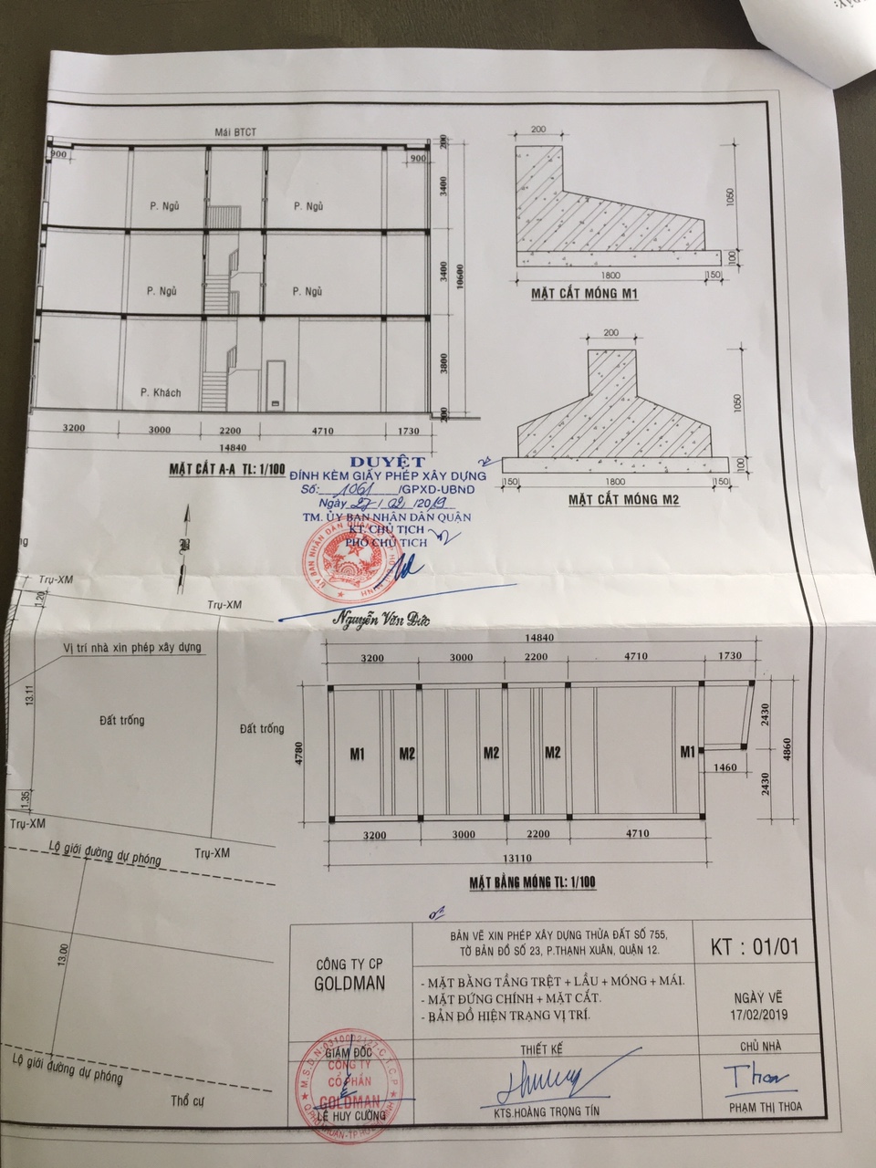 Xin Giấy Phép Xây Dựng Phường An Phú Đông